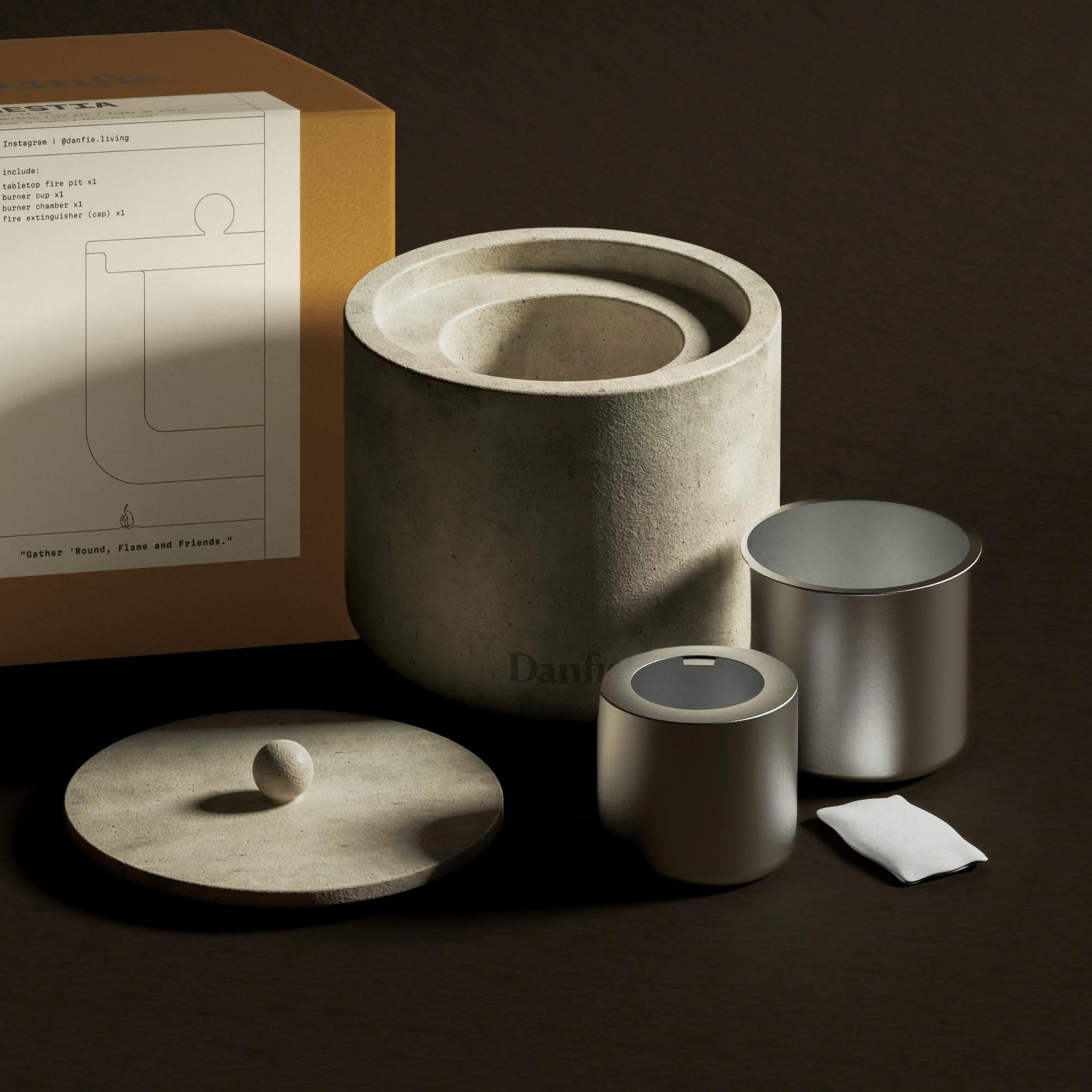 Danfie Tabletop Fire Pit for S'mores