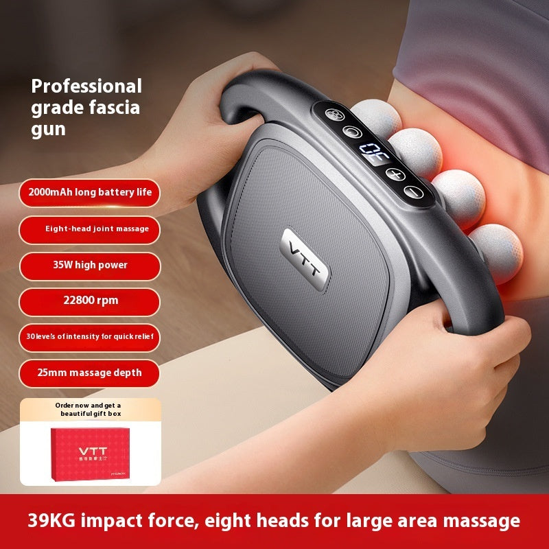 16-Head Deep Strike Massage Gun