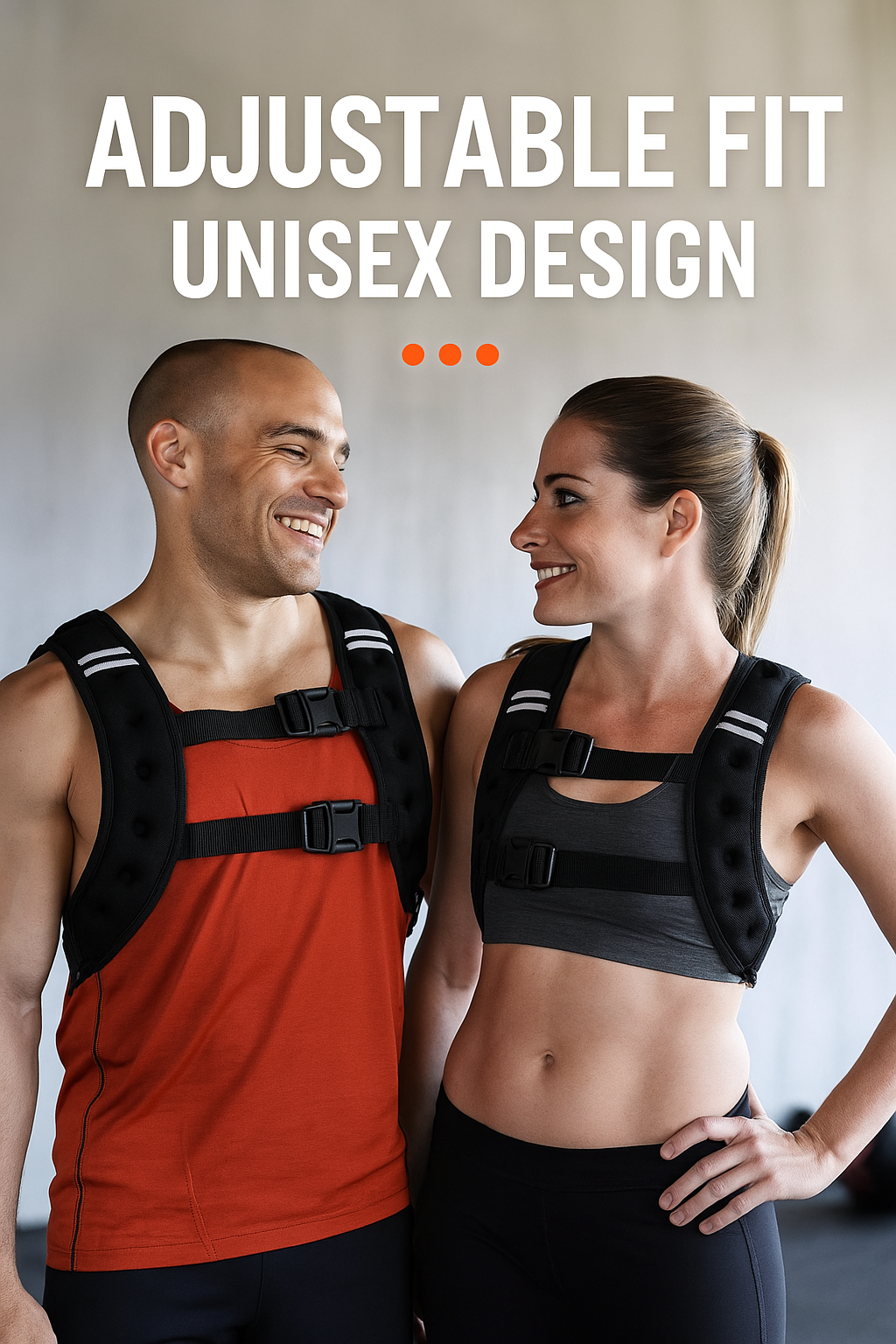 ForceFit Weighted Vest Adjustable